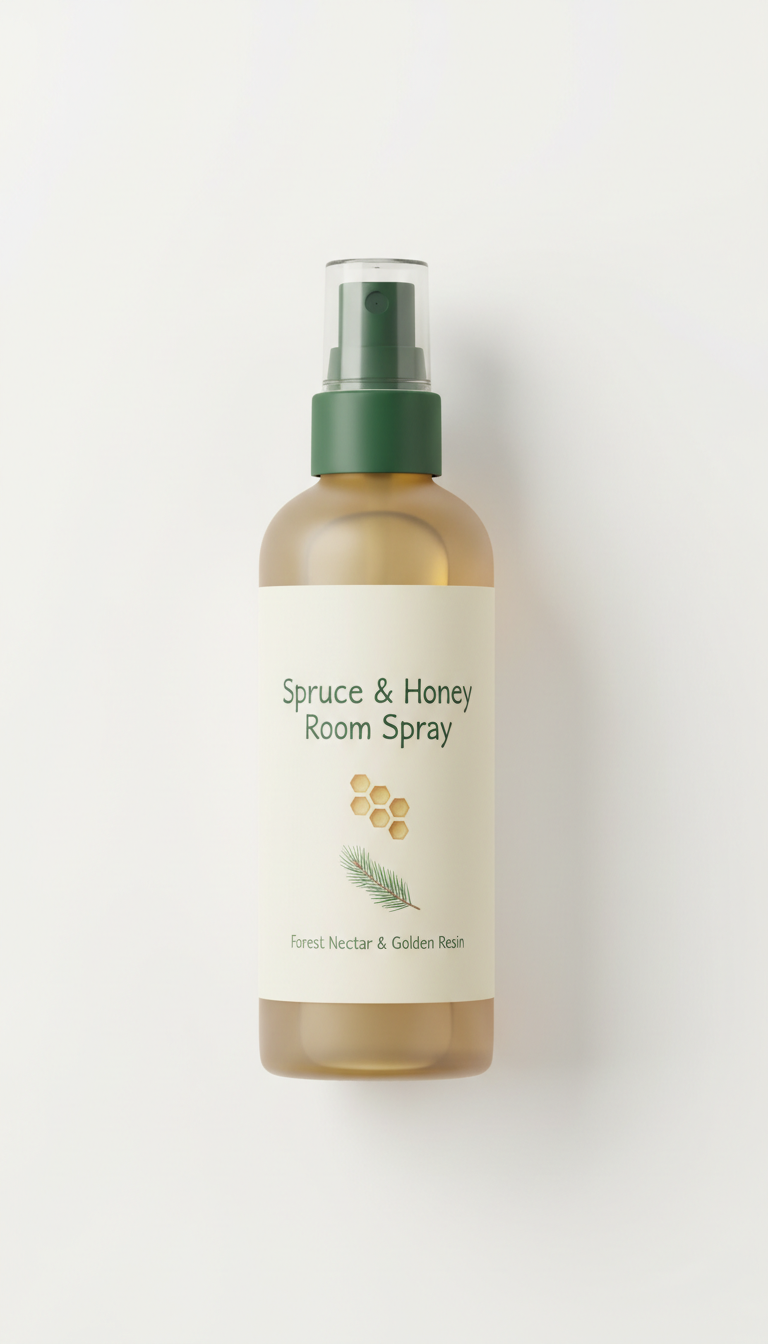Spruce & Honey Room Spray With Real Extracts