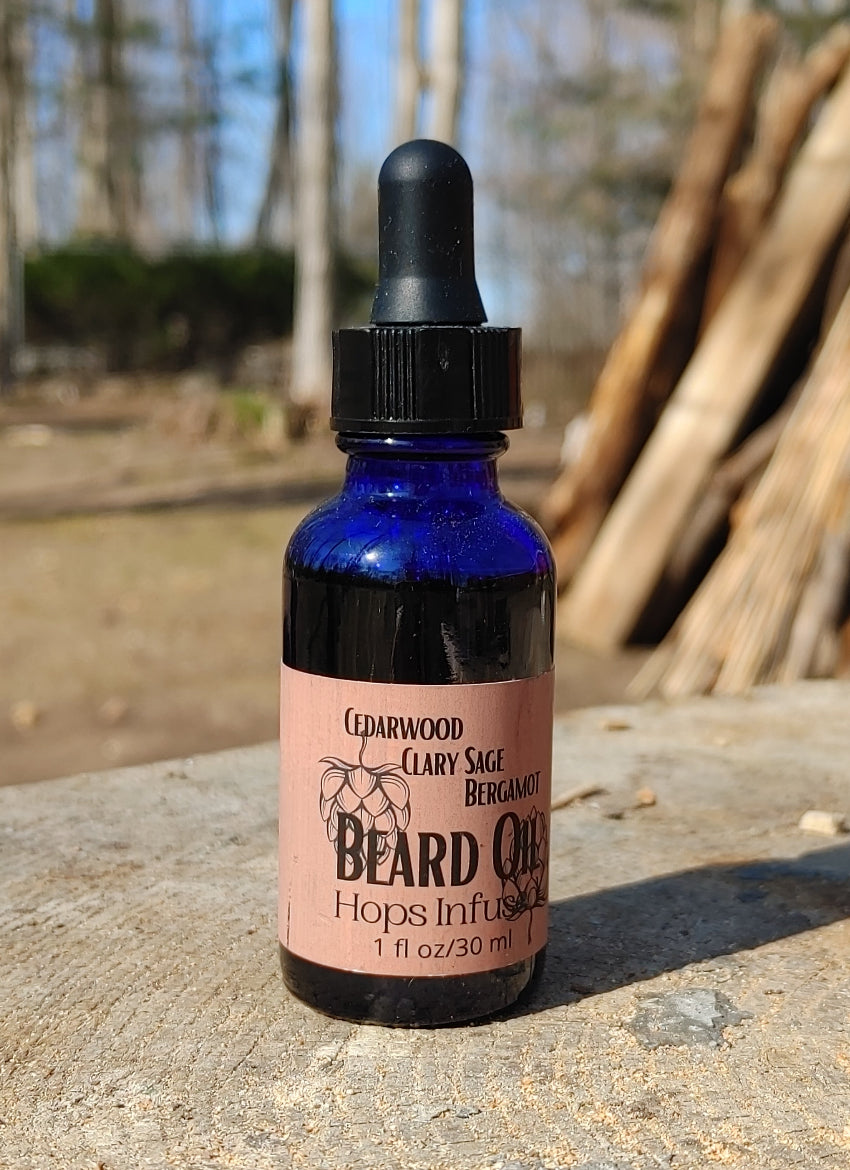 Hops Infused Beard Oil.