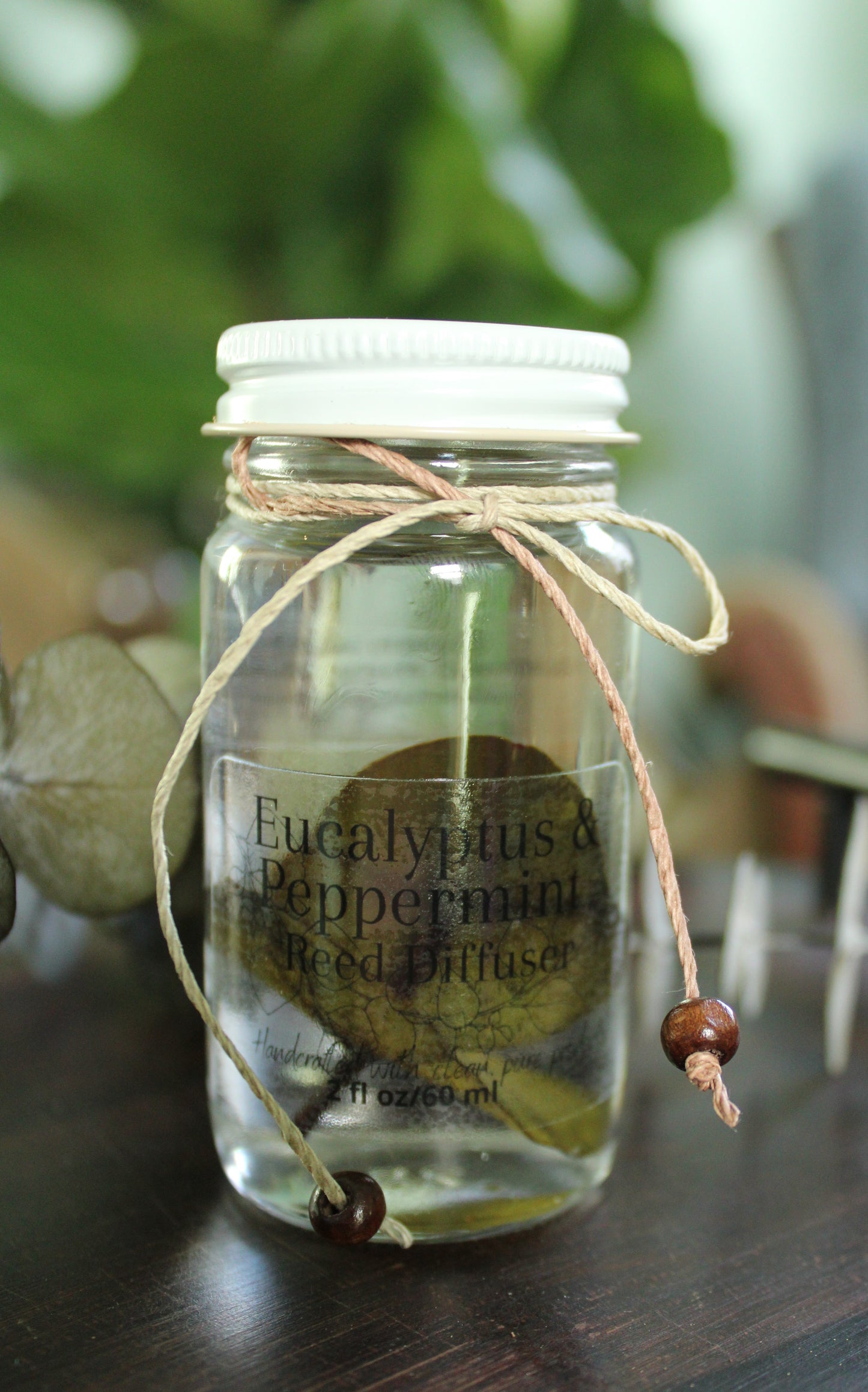 Eucalyptus Peppermint Reed Diffuser.
