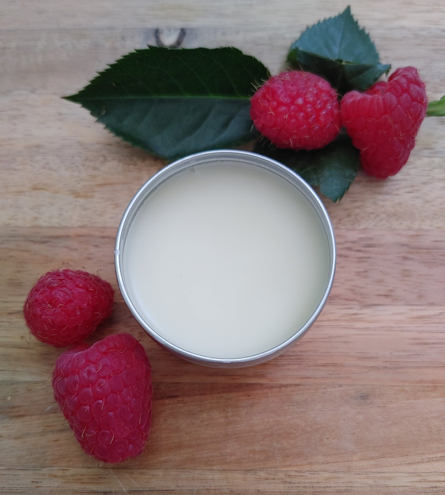 Raspberry Seed Lip Balm.