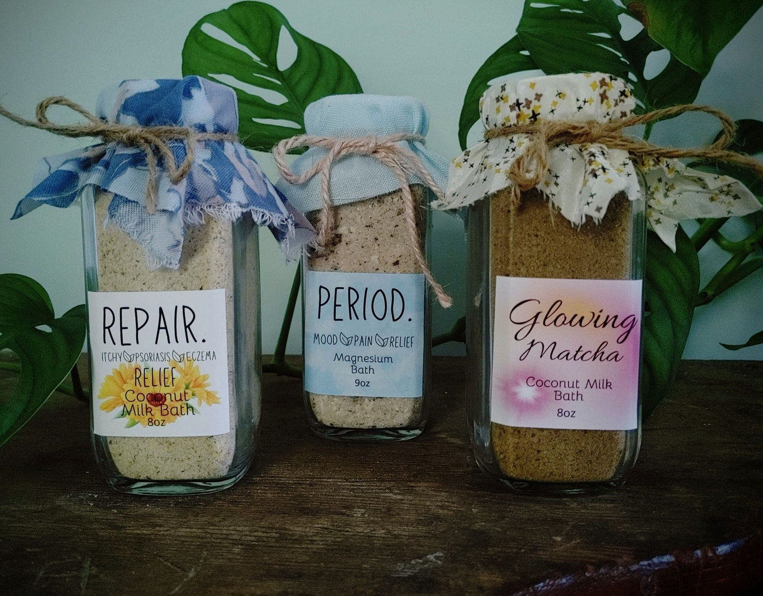 plant based natural body soak magnesium salt soak the wynter rose