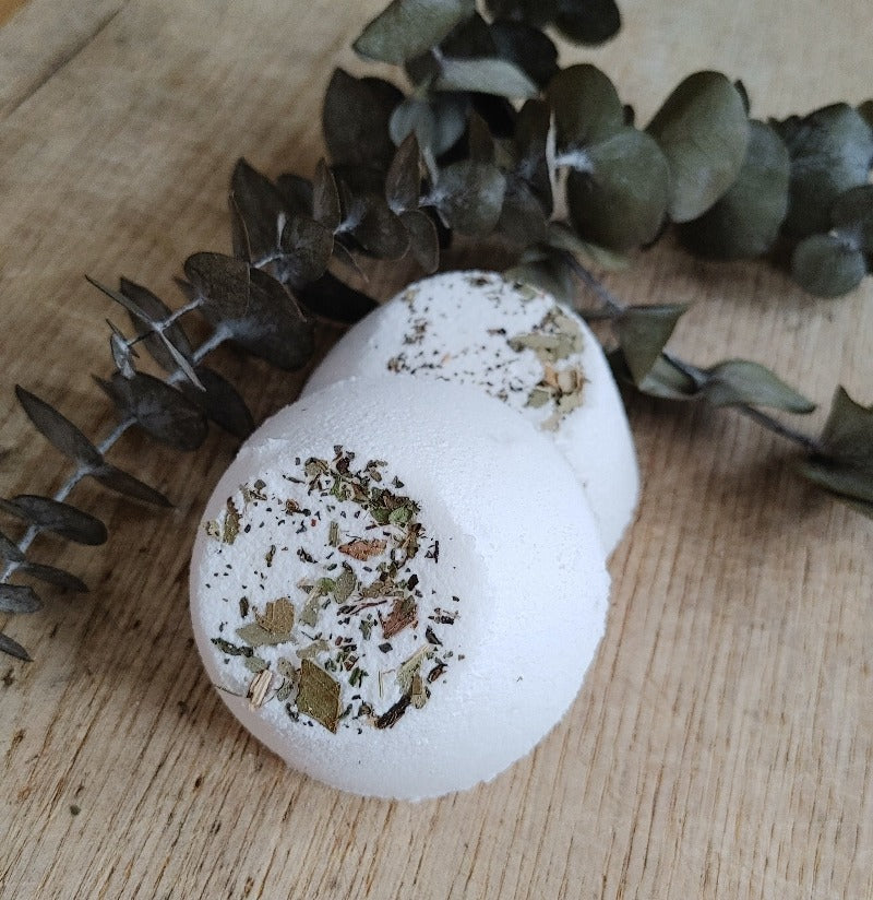 Eucalyptus-peppermint-aromatherapy shower-steamer-tabs-plant-based- sinus-relief-shower-vapor