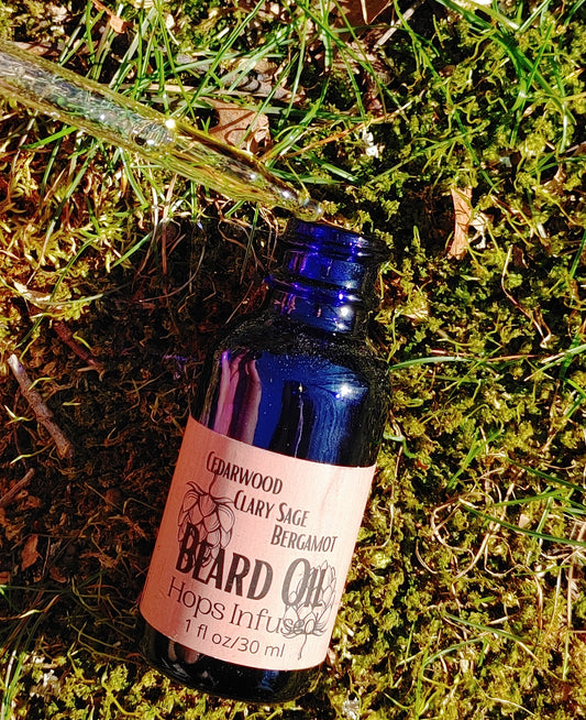 Hops Infused Beard Oil.